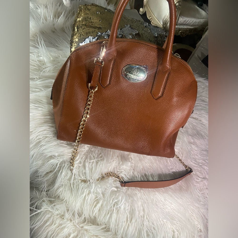 Brown Roberto Cavalli bag